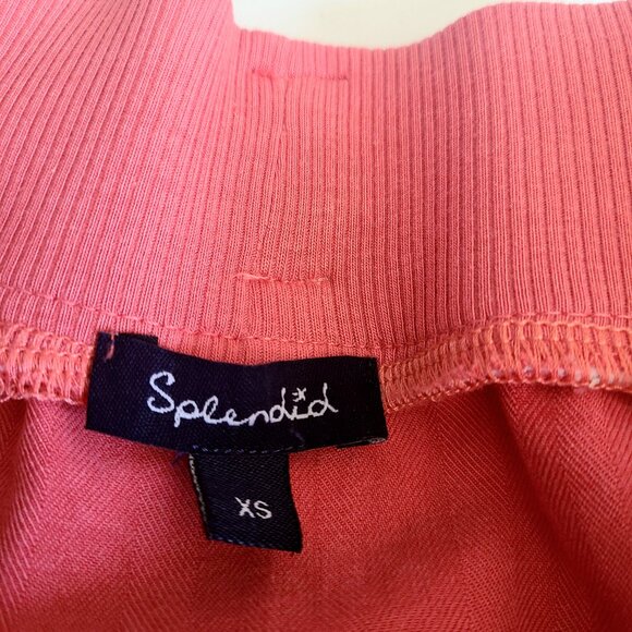 Splendid soft red maxi skirt with belt. Fits bigger. - Picture 7 of 9